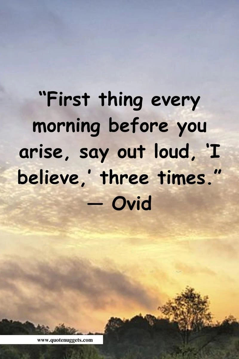 Inspiring Morning Quotes