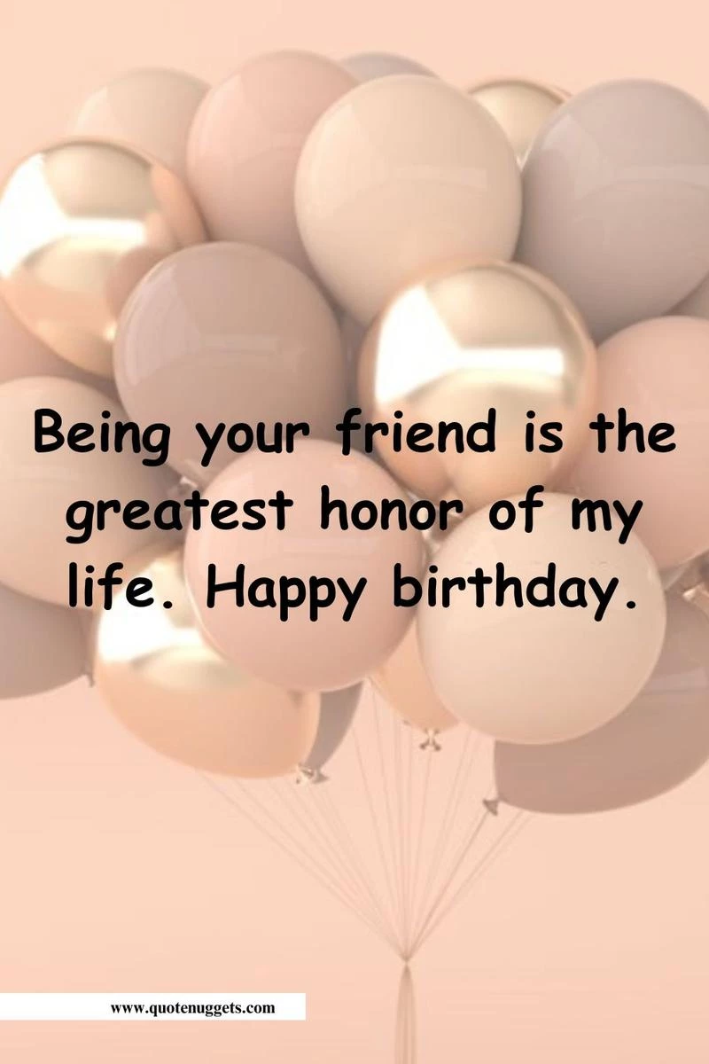 Touching Birthday Messages for Your Best Friend