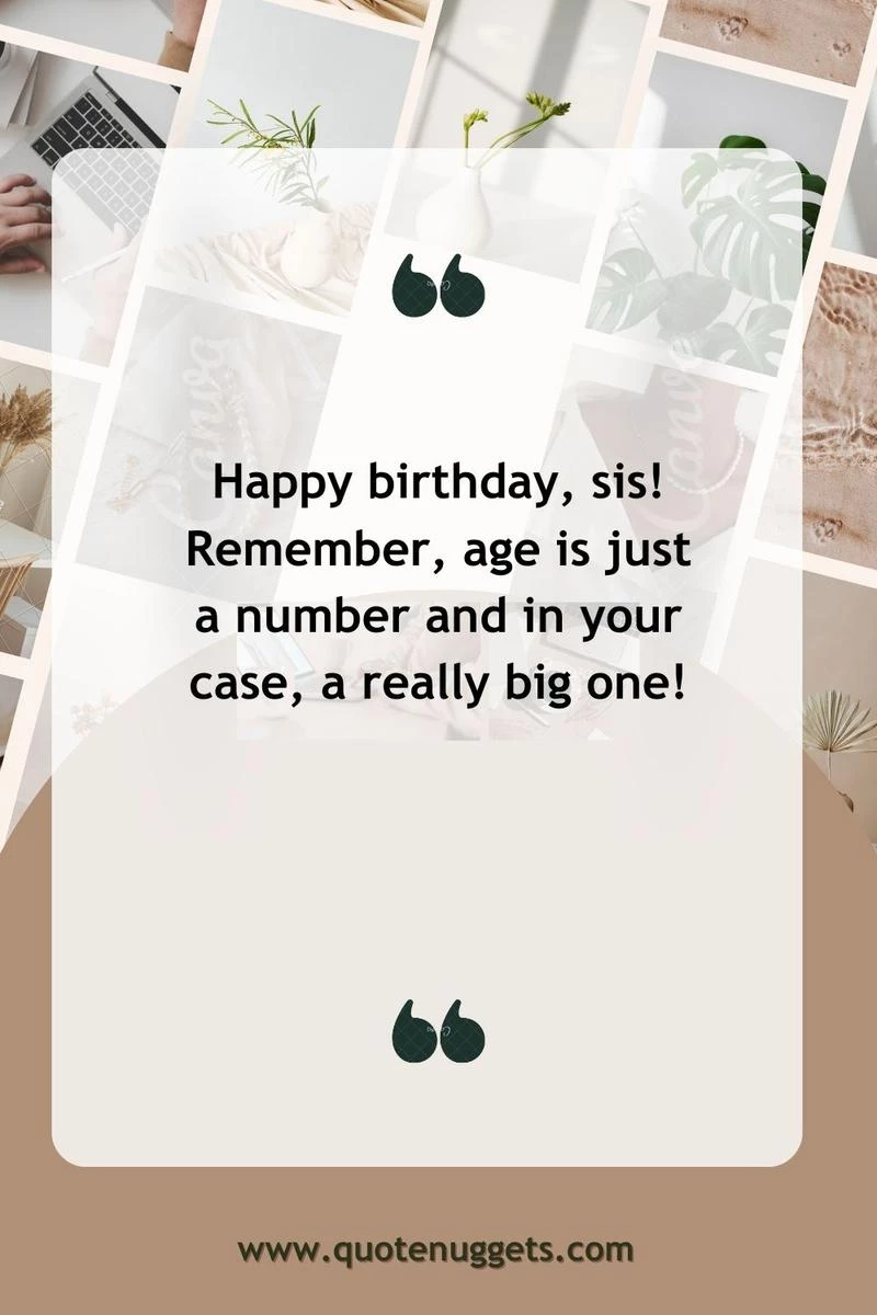 Best Funny Birthday Wishes for Sister