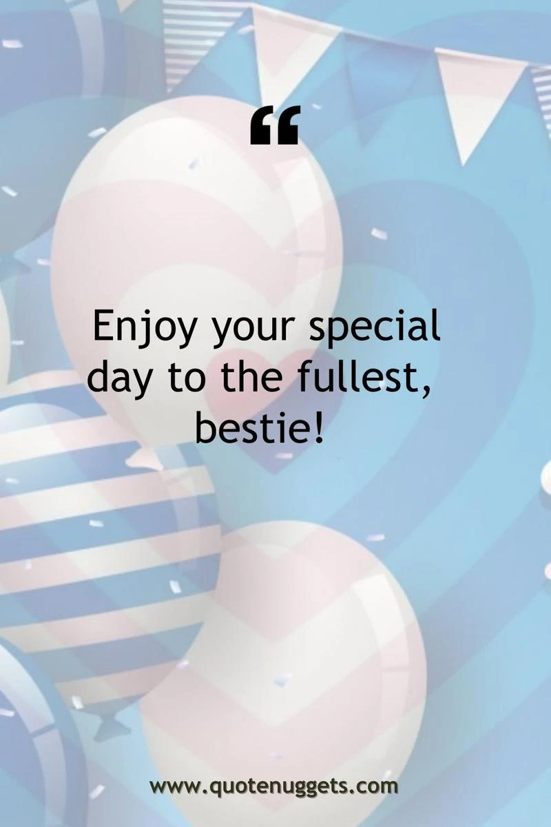 Simple Birthday Wishes for Your Best Friend