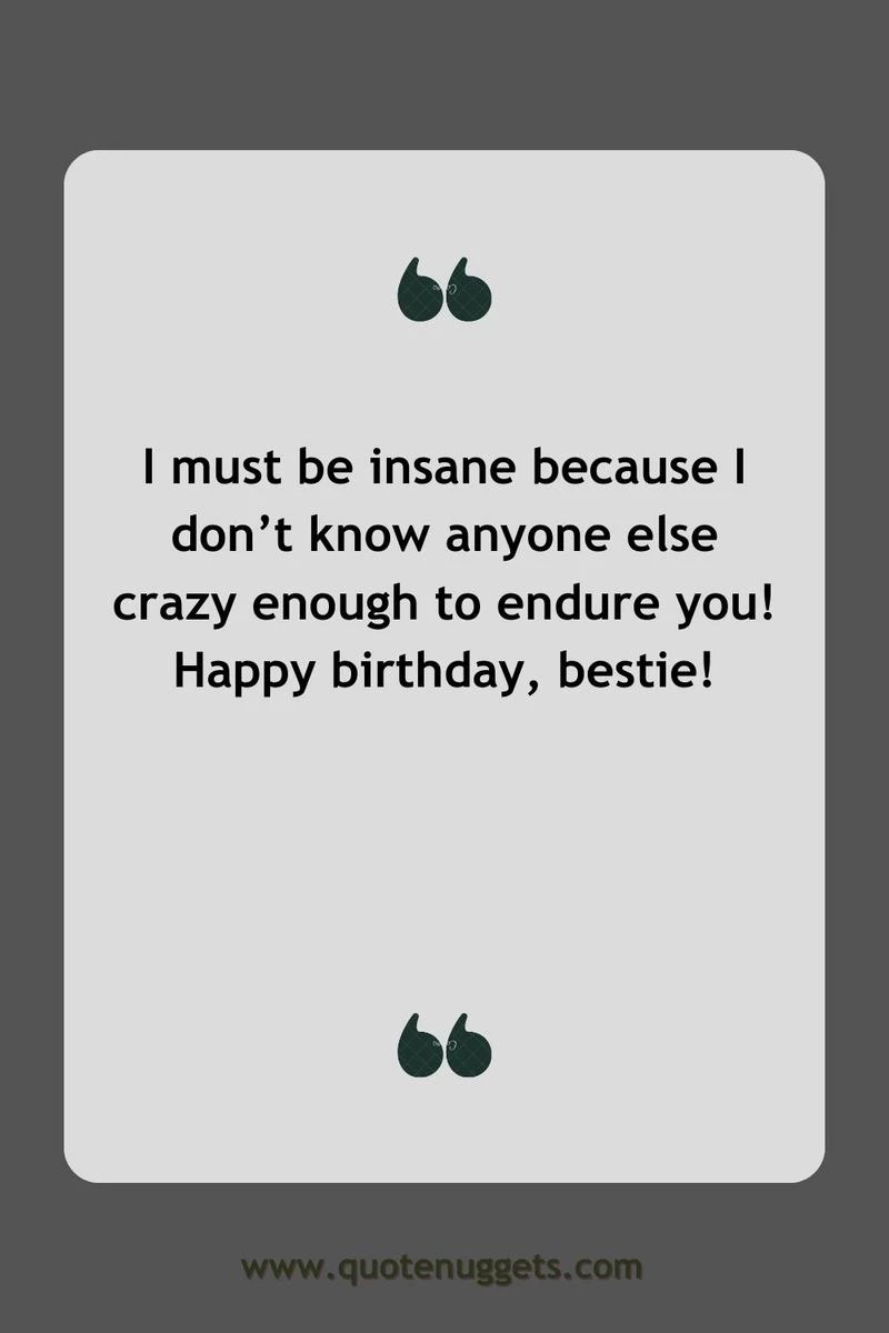 Funny Birthday Messages for Your Best Friend