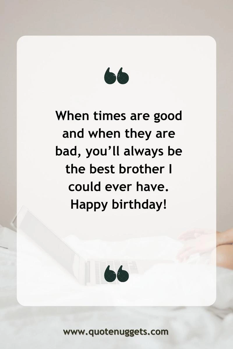 Powerful Birthday Wishes for Your Brother