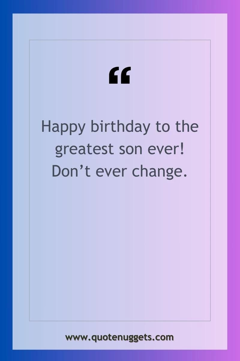 Inspiring Birthday Wishes for Your Son