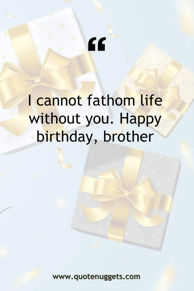 Motivational Birthday Wishes for Brother