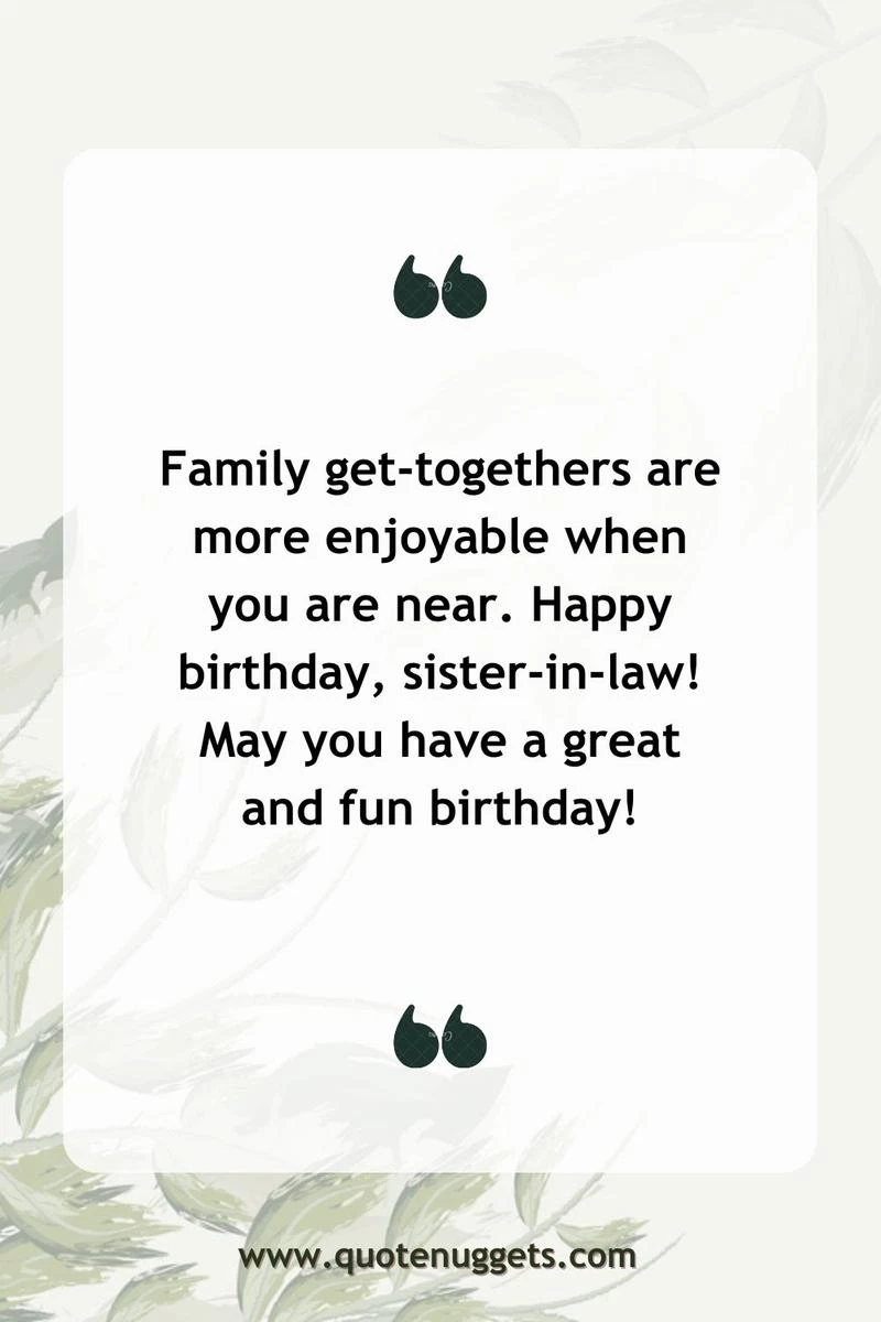 Amazing Happy Birthday Messages for Sister-in-Law 