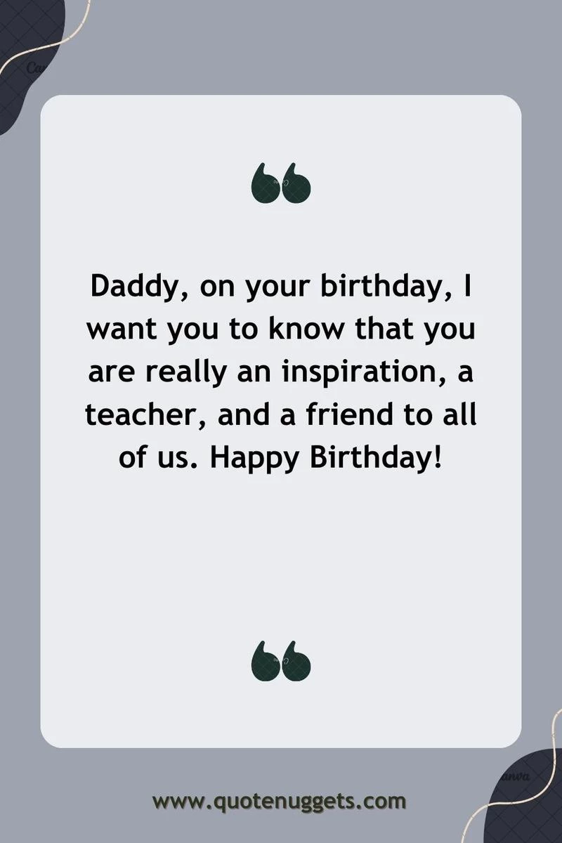 Birthday Wishes For Dad From Daughter 