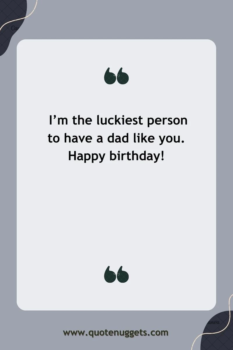 Short and Simple Birthday Wishes for Dad