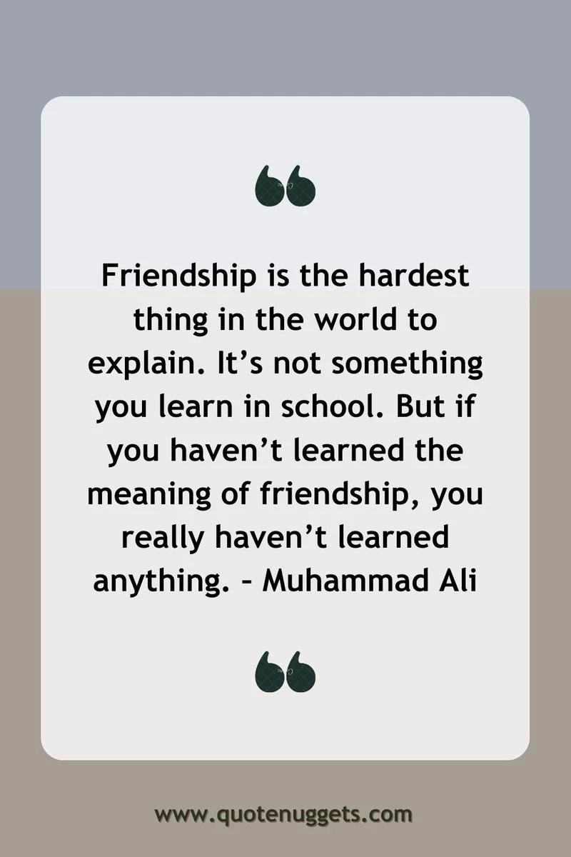 Inspirational Friendship Quotes 