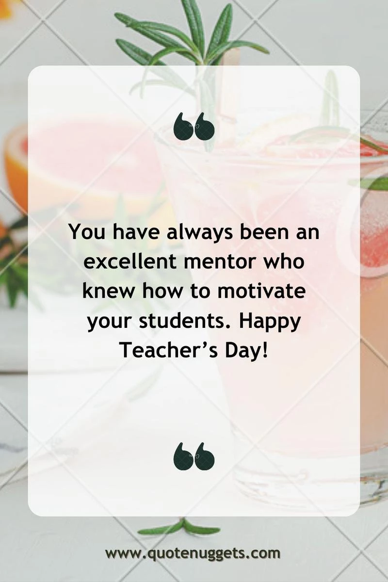 Emotional Teachers Day Quotes