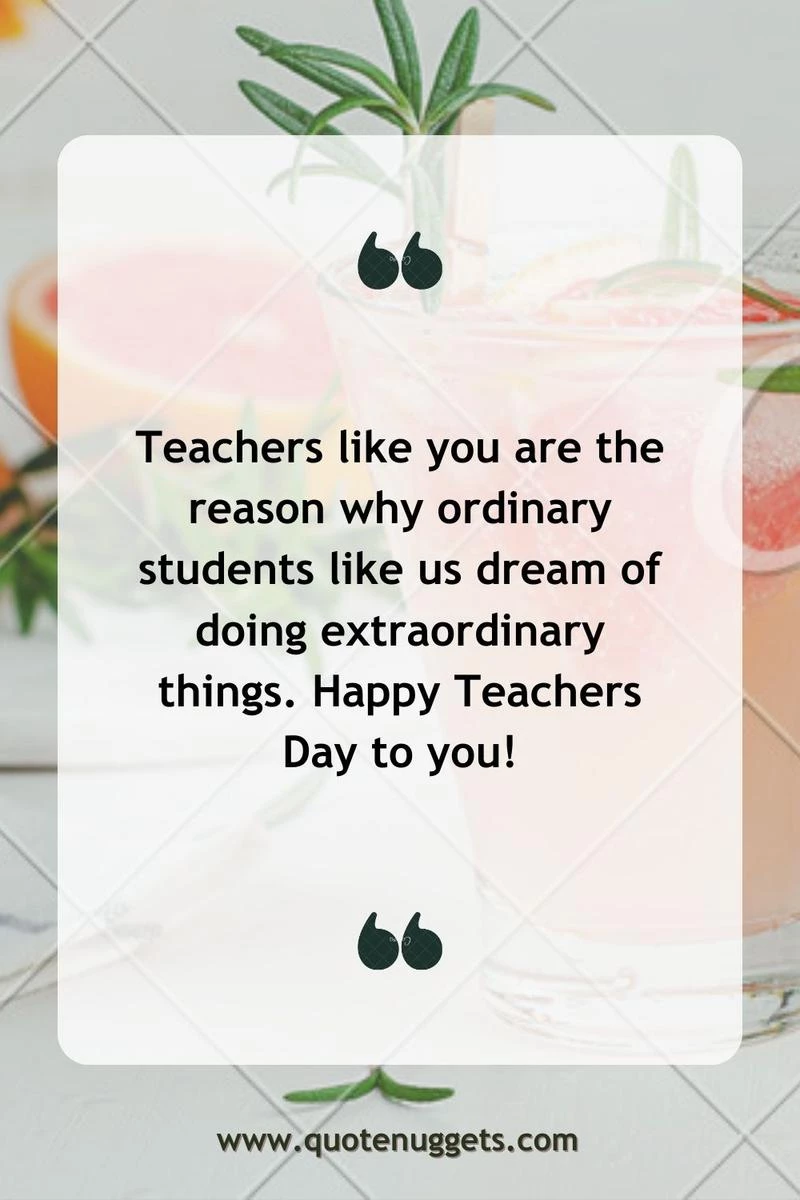 Special Teachers Day Quotes
