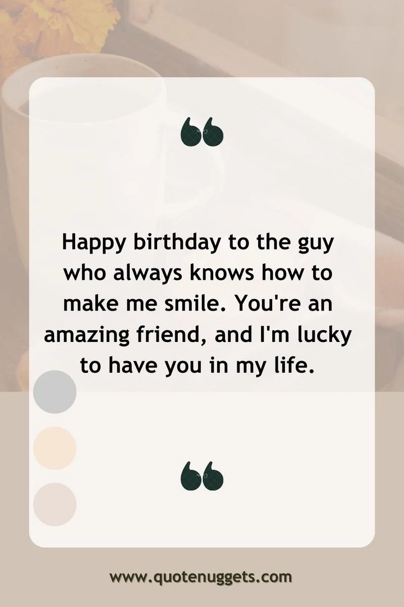 Birthday Wishes For Male Best Friend