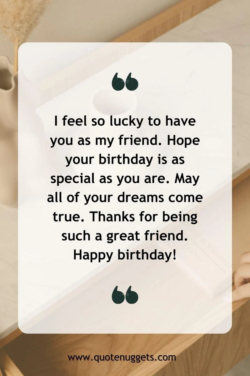 Friend Birthday Wishes in English