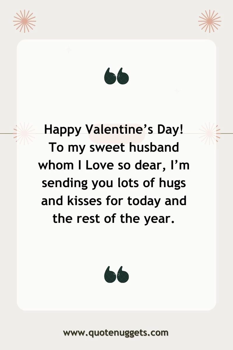 Happy Valentine's Day Quotes for Husband 