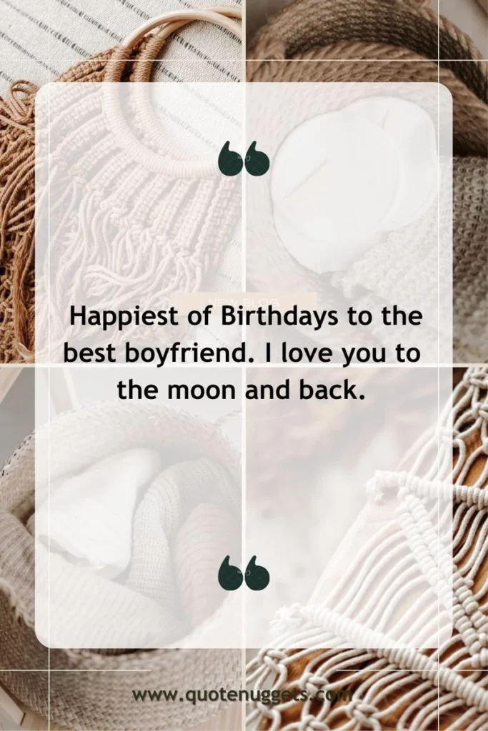 Romantic Birthday Wishes for Your Boyfriend