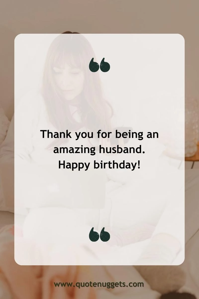 Short Birthday Wishes for Your Husband