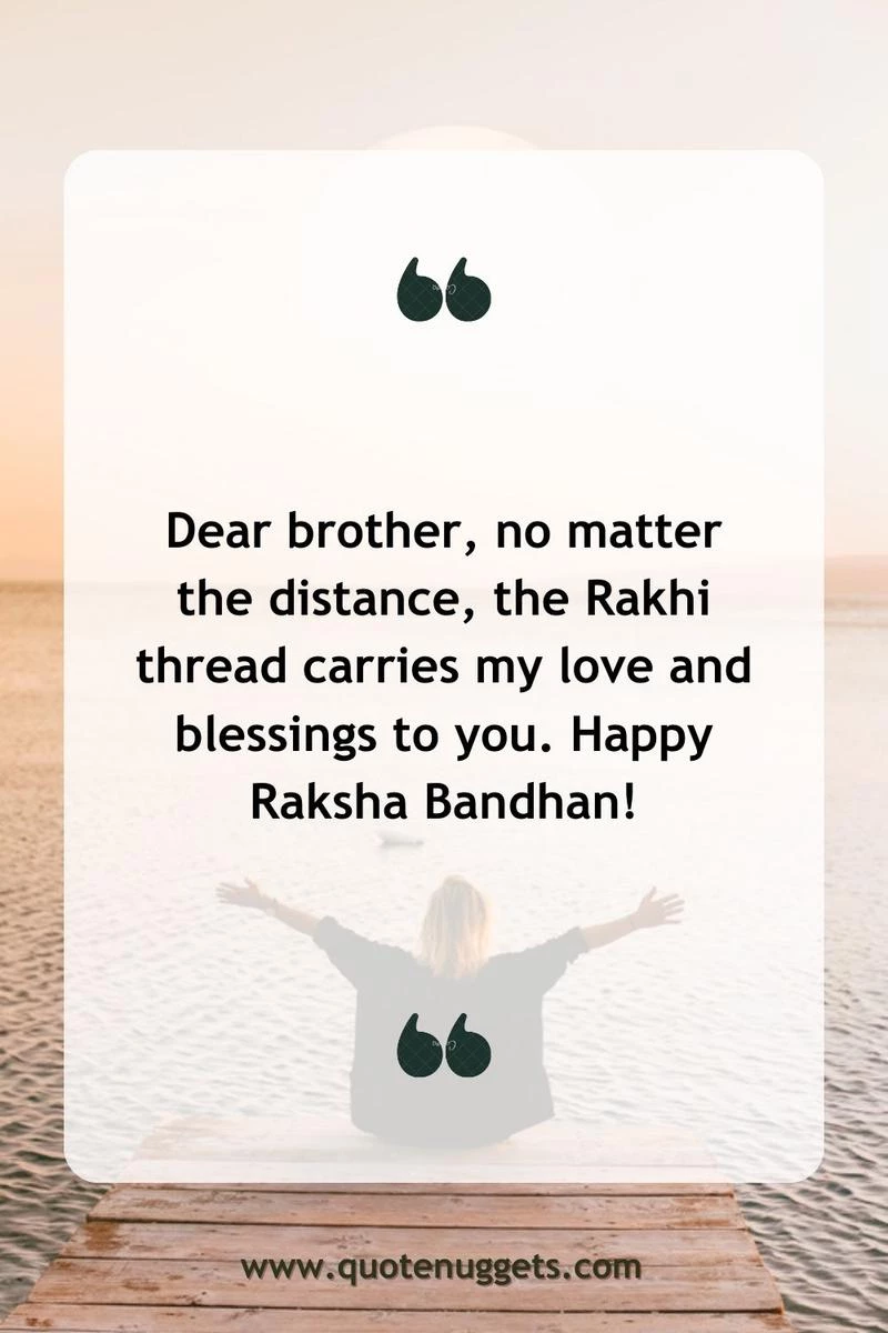 Special Raksha Bandhan Quotes For Brothers