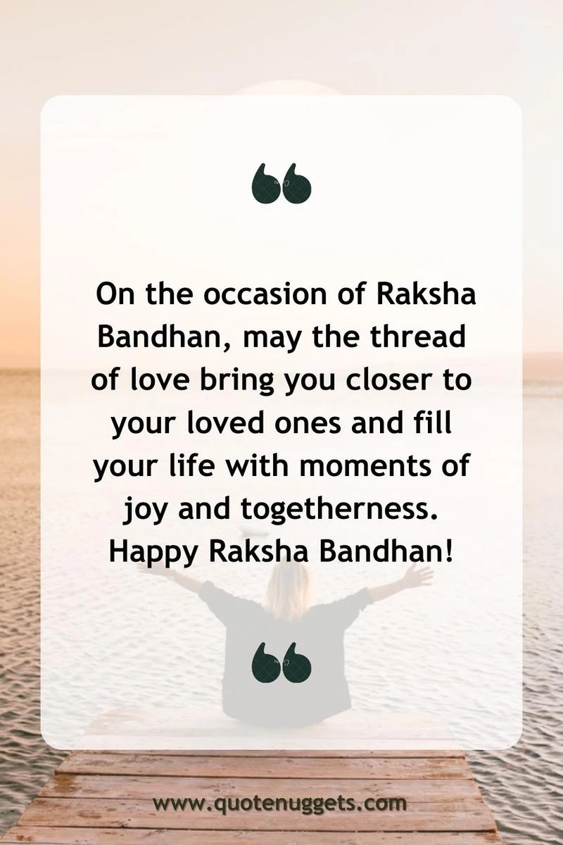 Heartfelt Raksha Bandhan Quotes For Brothers