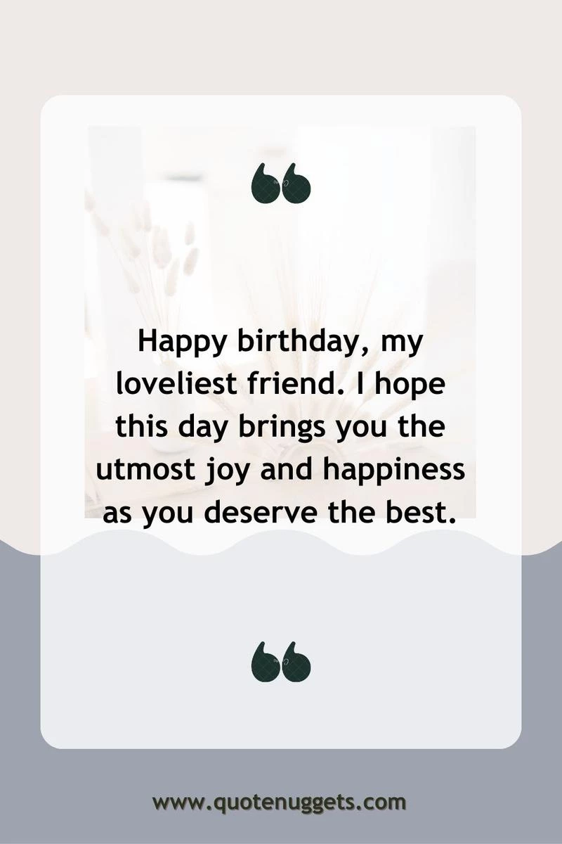 Birthday Wishes to a Female Friend